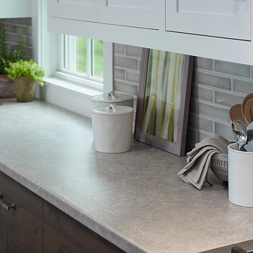 Countertops provided by Gilbert's CarpetsPlus COLORTILE in Big Rapids, MI
