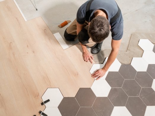 Flooring installation services in Big Rapids, MI