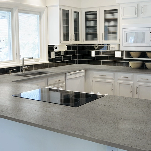 Countertops provided by Gilbert's CarpetsPlus COLORTILE in Big Rapids, MI