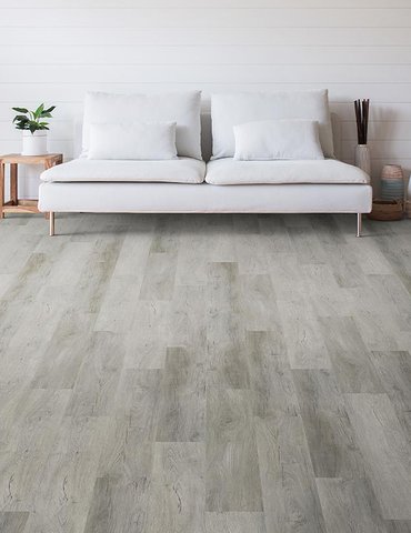 Living Room Gray Luxury Vinyl Plank -  Gilbert's CarpetsPlus COLORTILE in Big Rapids, MI