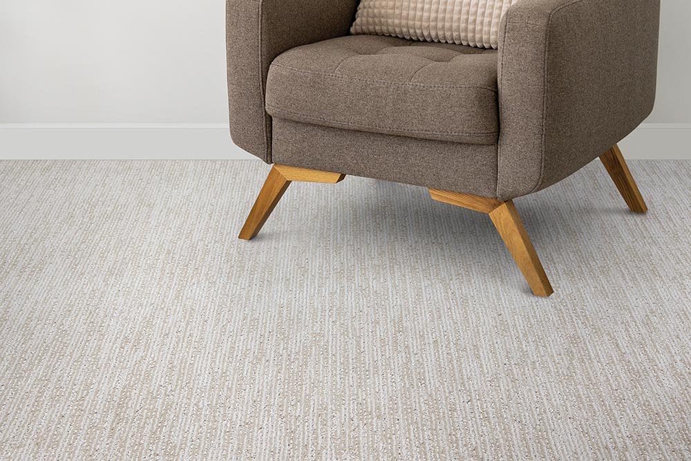 Living Room Linear Pattern Carpet -  Gilbert's CarpetsPlus COLORTILE in Big Rapids, MI