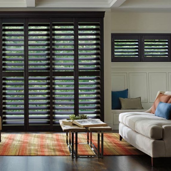 Window treatments at  Gilbert's CarpetsPlus COLORTILE in Big Rapids, MI