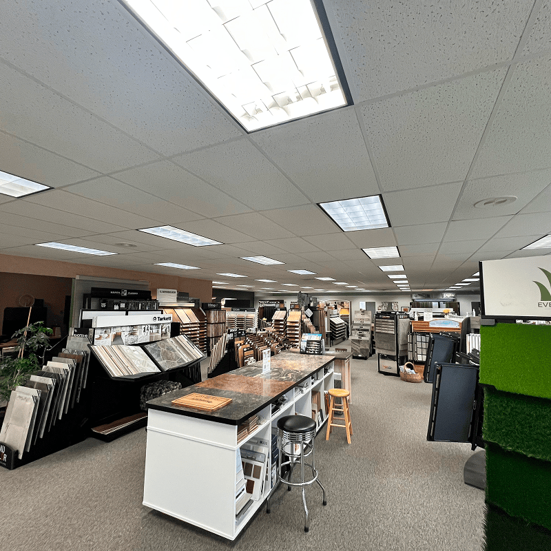 Gilbert's CarpetsPlus COLORTILE showroom in Big Rapids, MI