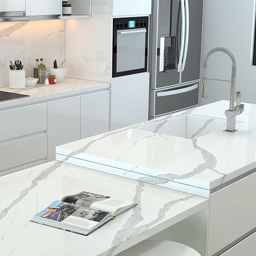 Countertops provided by Gilbert's CarpetsPlus COLORTILE in Big Rapids, MI